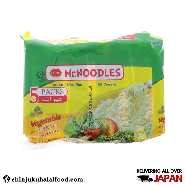 Pran Mr. Noodles Vegetable Flavour (Snack)70gm