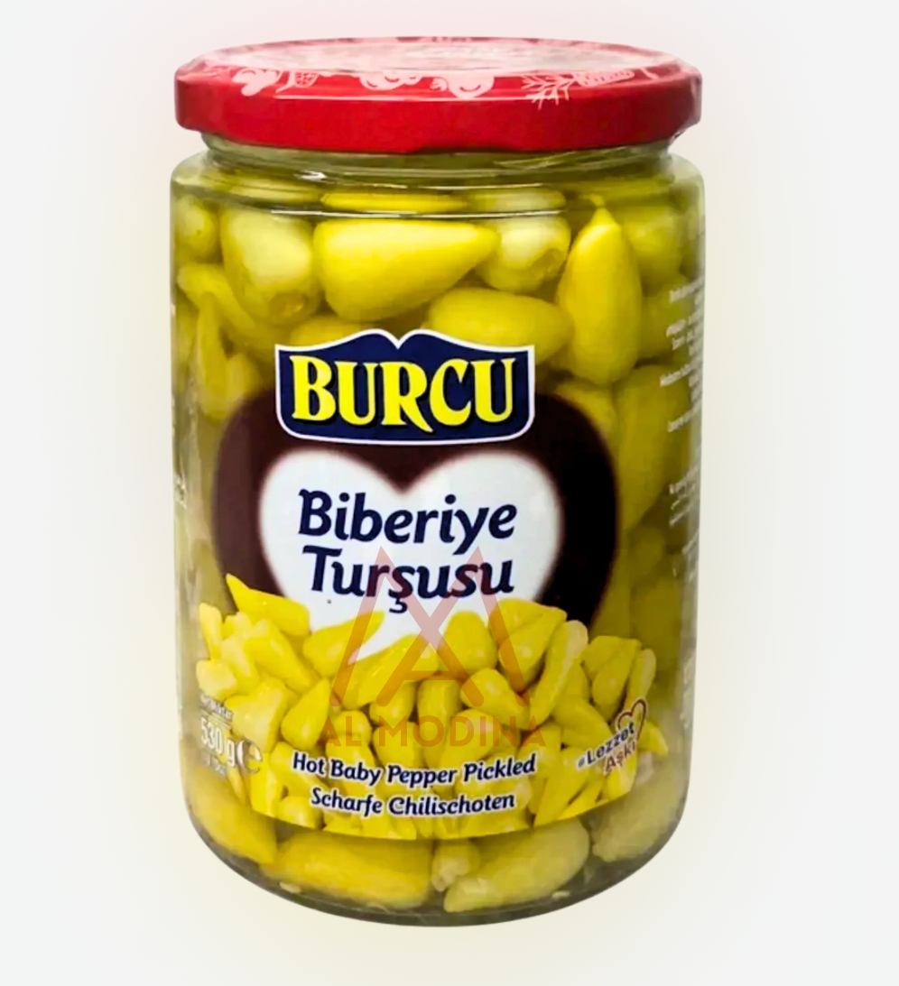 Hot Baby Pepper Pickles (Burcu) (Turkey)