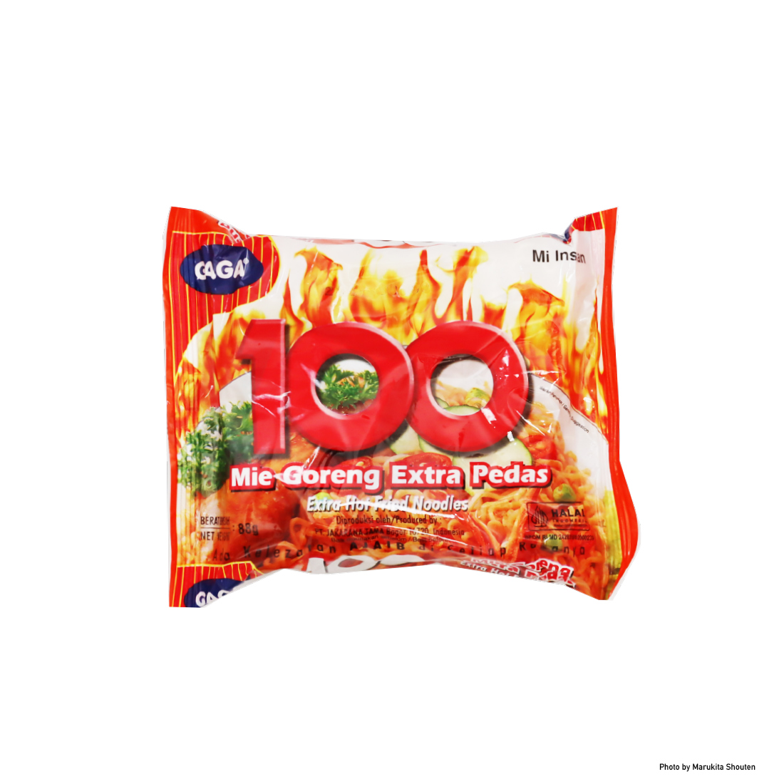 Mie Goreng Extra Pedas Noodle (Snack)(Gaga)