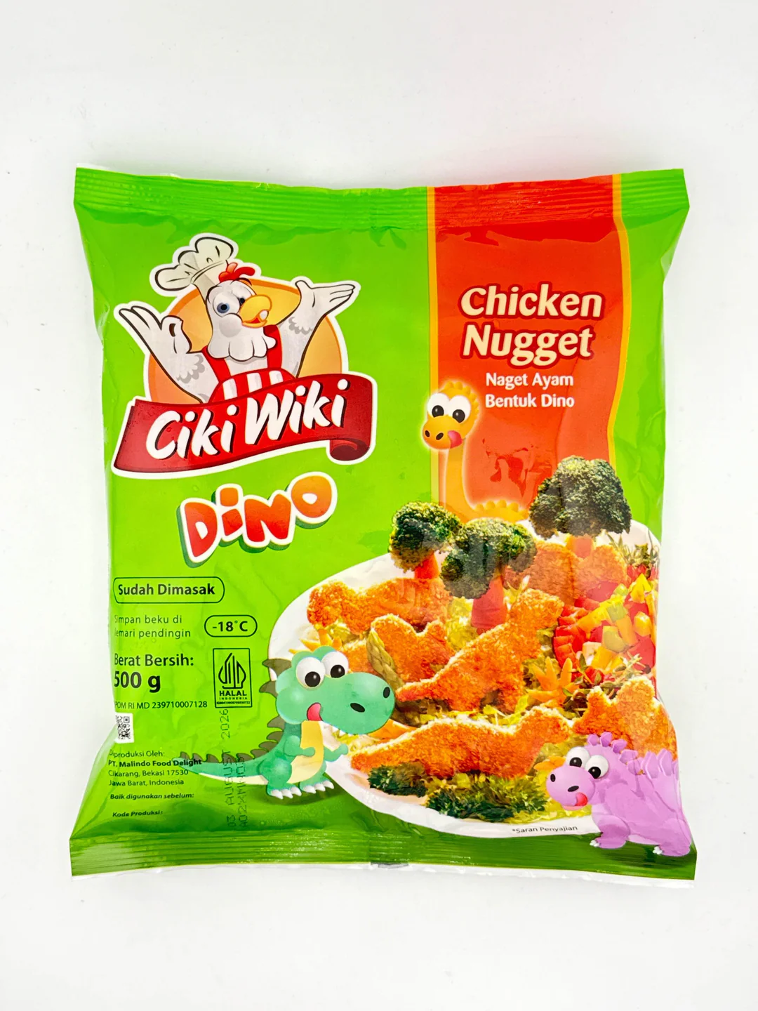 Ciki wiki Chicken Nugget Dino 500gm