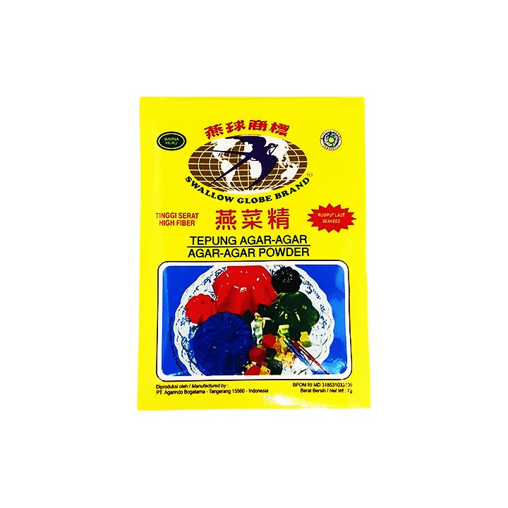 Swallow Globe  Agar-Agar Powder Warna Hijau 7 g
