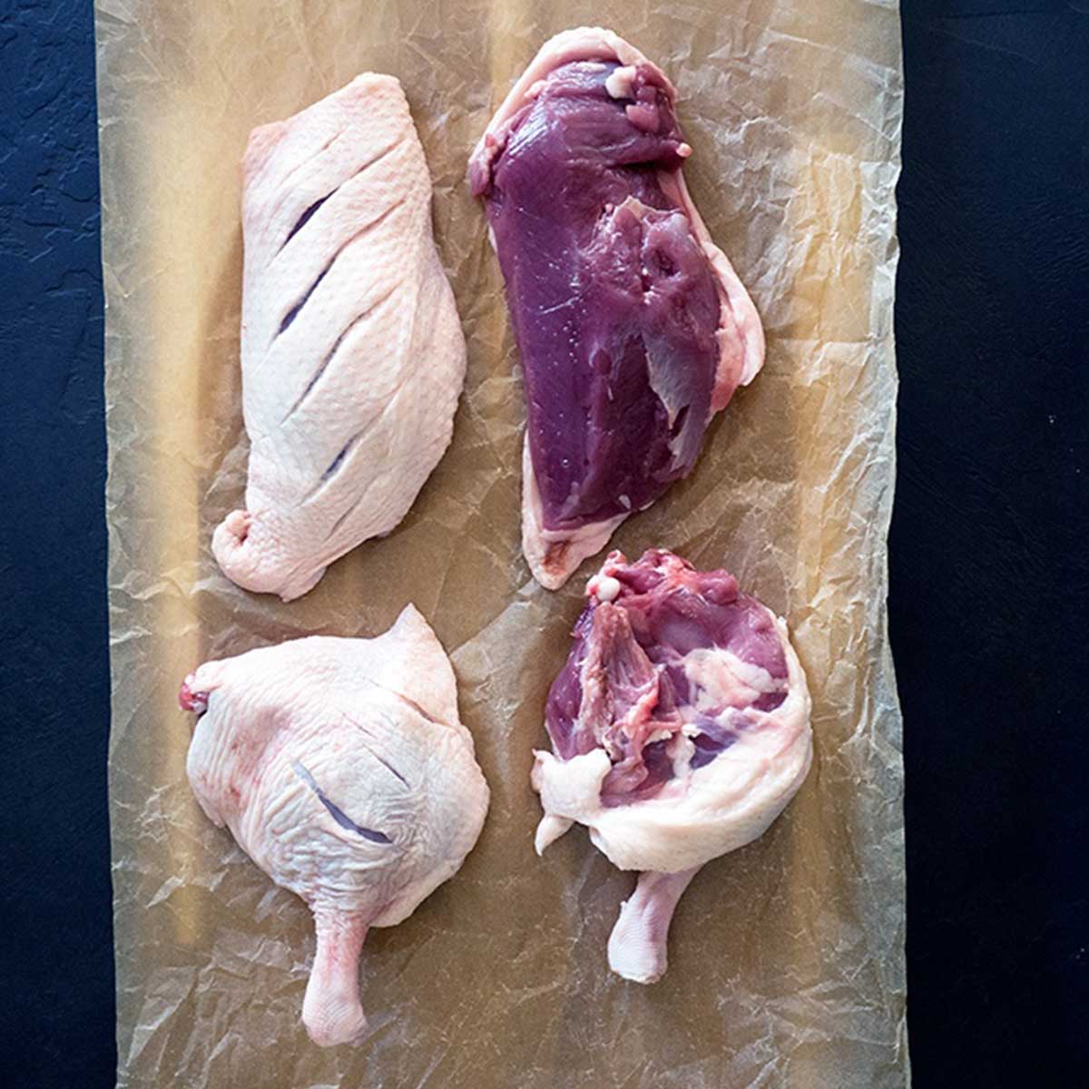 Duck Meat Cut