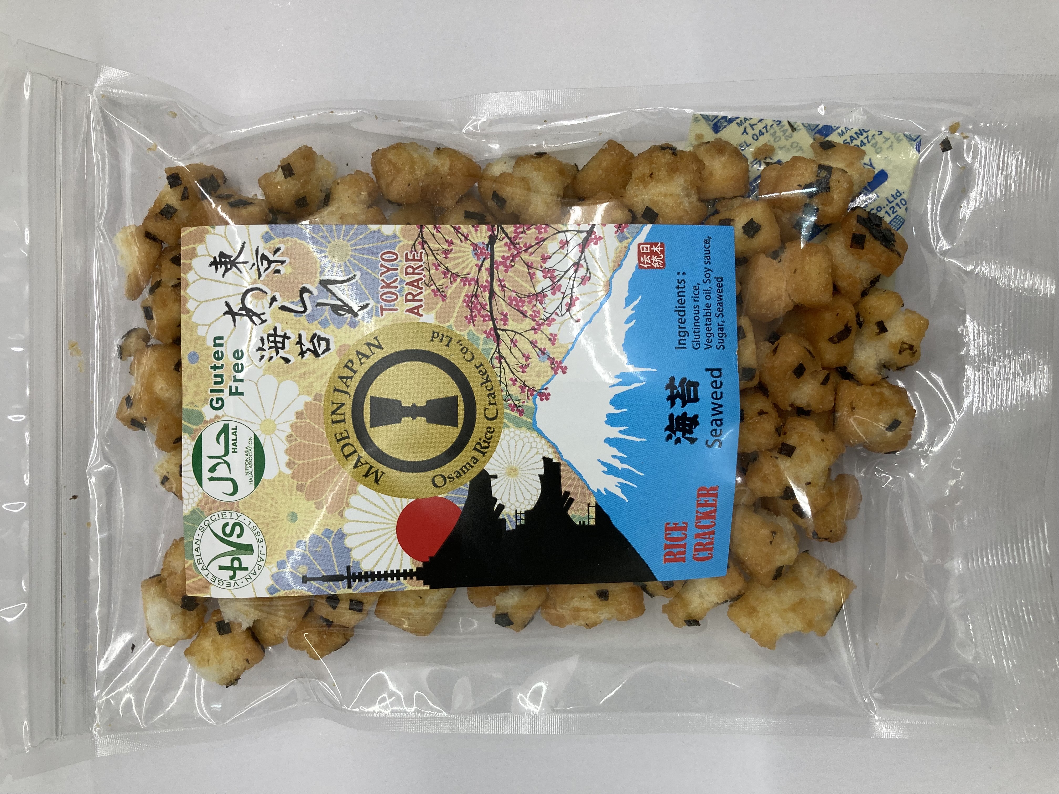 Tokyo Arare ( Rice Cracker)(Seaweed)