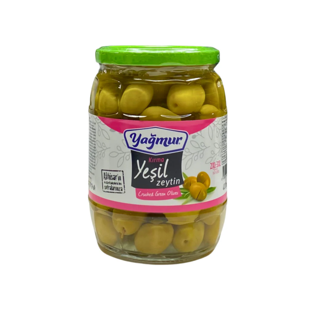 Cracked Green Olive/ Yesil Zeytin(Yagmur)