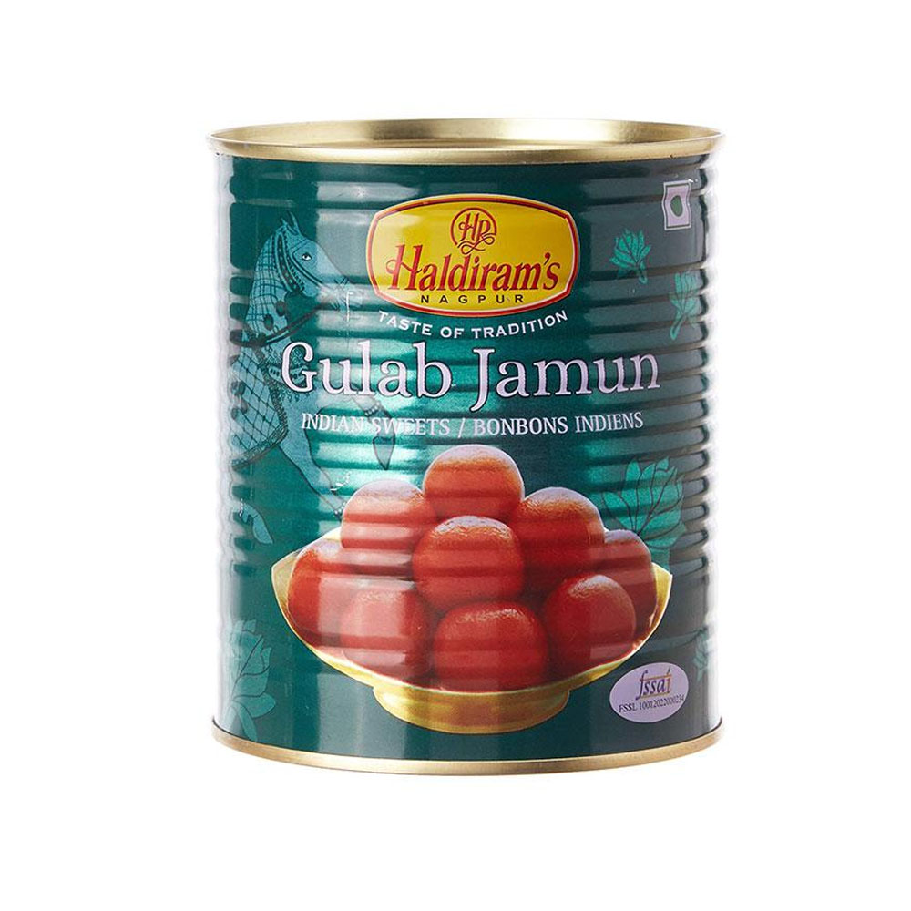 Gulab Jamun (Jam Phal) (Canned) (Haldiram) 1kg