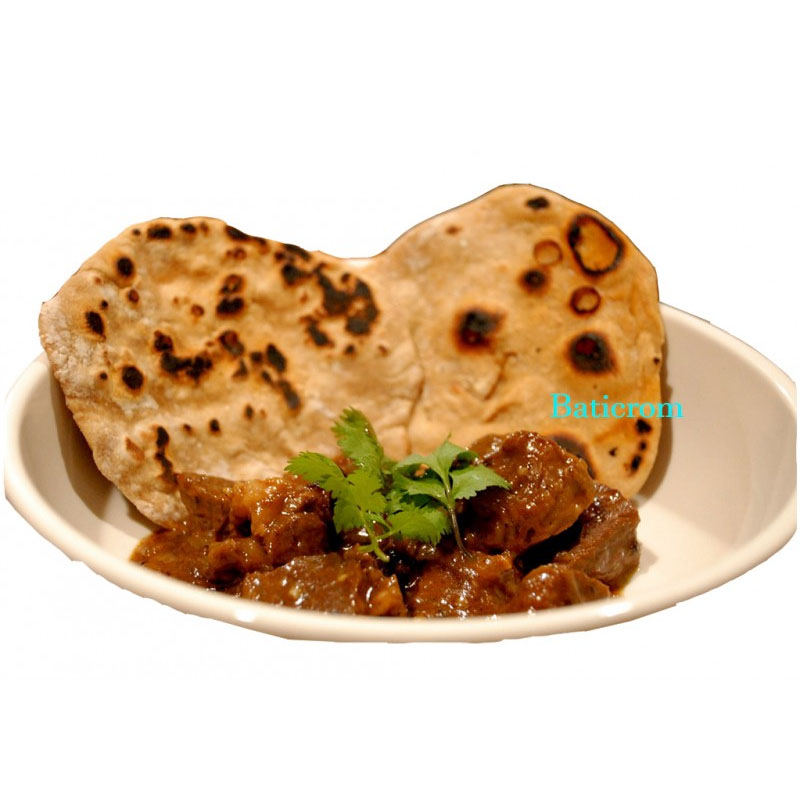 Cooked Mutton (Baticrom Relish) Chapati (12pcs) 1set