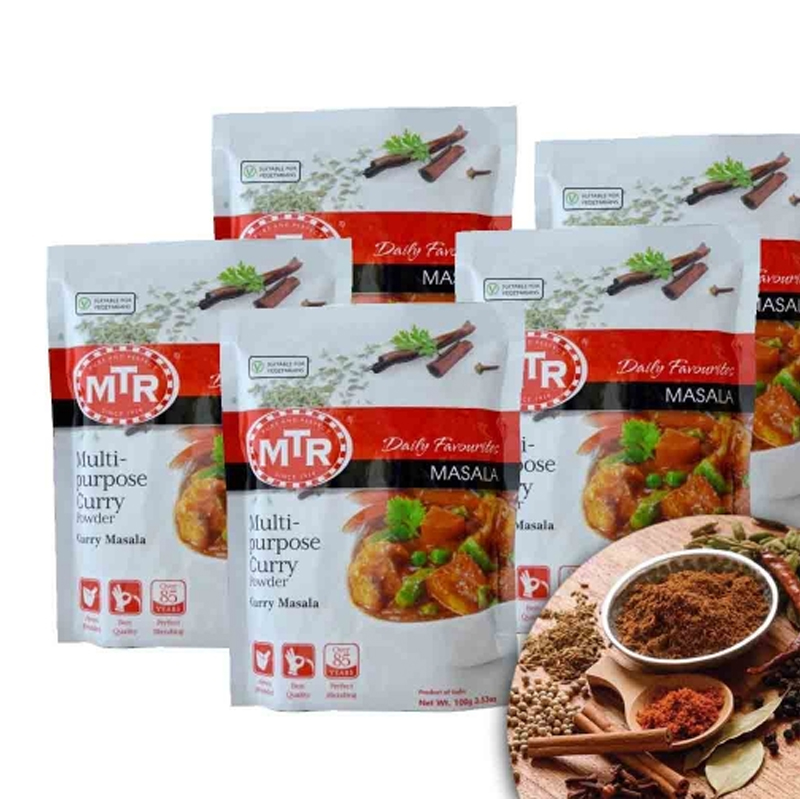 Ready To Eat Curry Set:: Assorted (MTR) 5X300gm