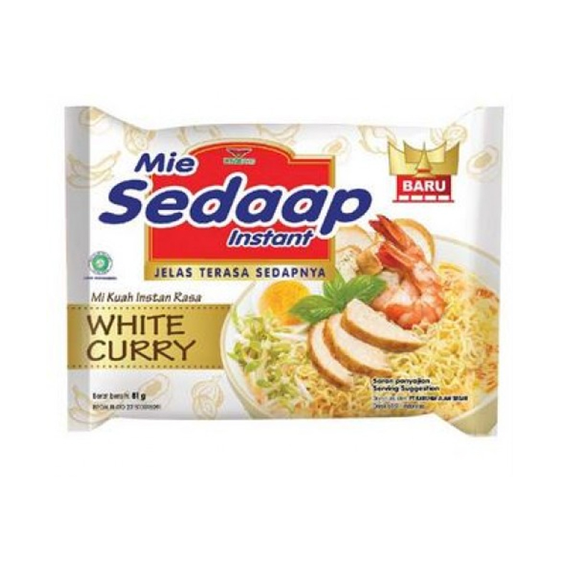 Mi Kuah Instant Rasa /White Curry (Mie Sedaap)