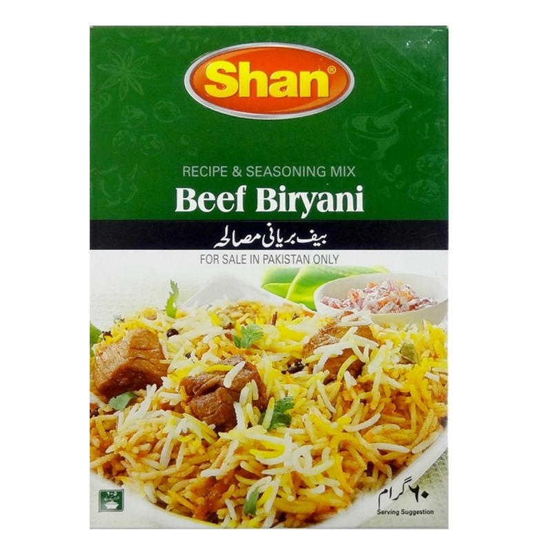 Karachi Beef Biriyani (Shan)