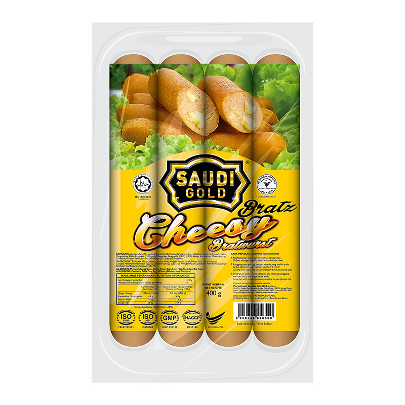 Chicken Sausage/ Brats Cheesy Bratwust (Malaysia)
