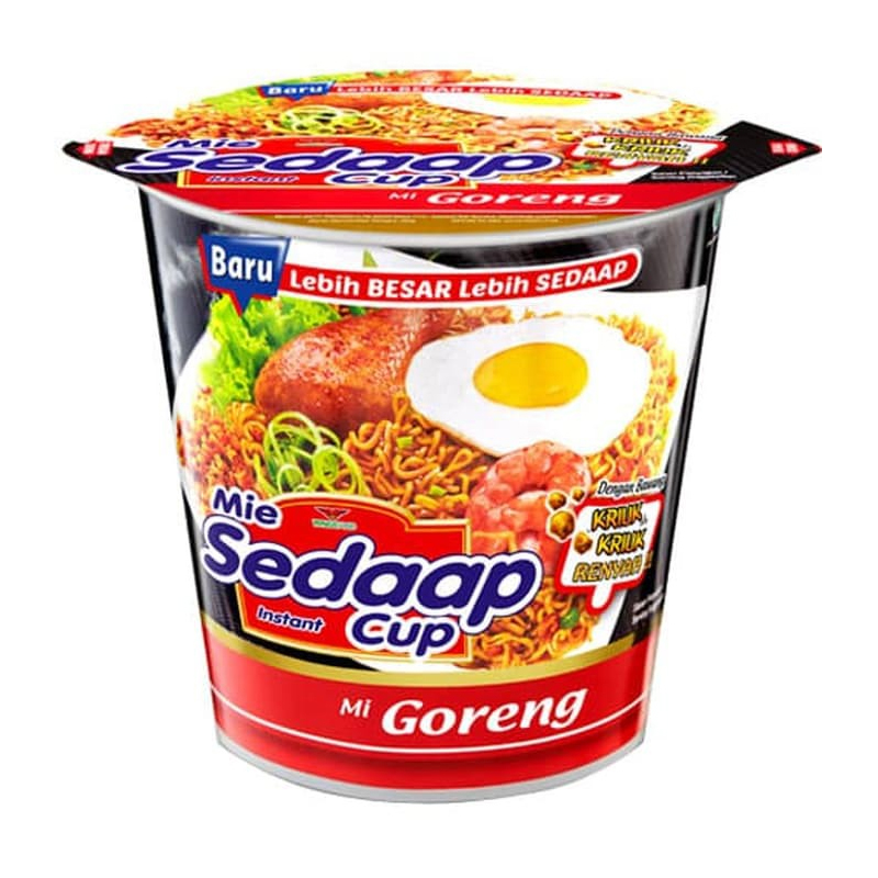 Cup Noodles :: Mi Goreng (Mie Sedaap)