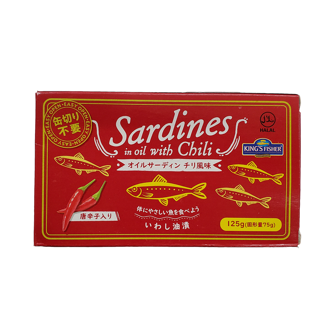 Sardines in oil with Chili (Kings Fisher)