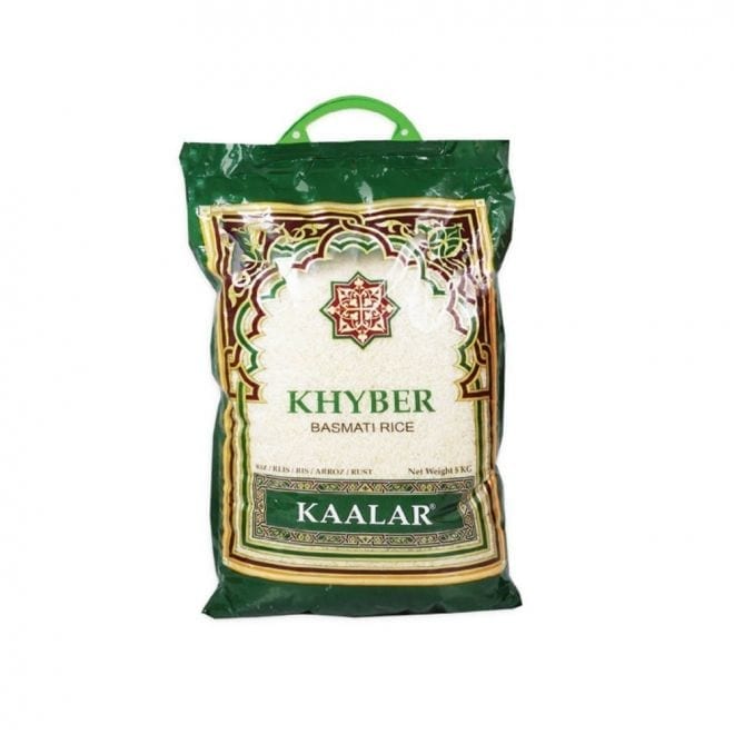 Basmati Rice (Kaalar)(Khyber) 5kg