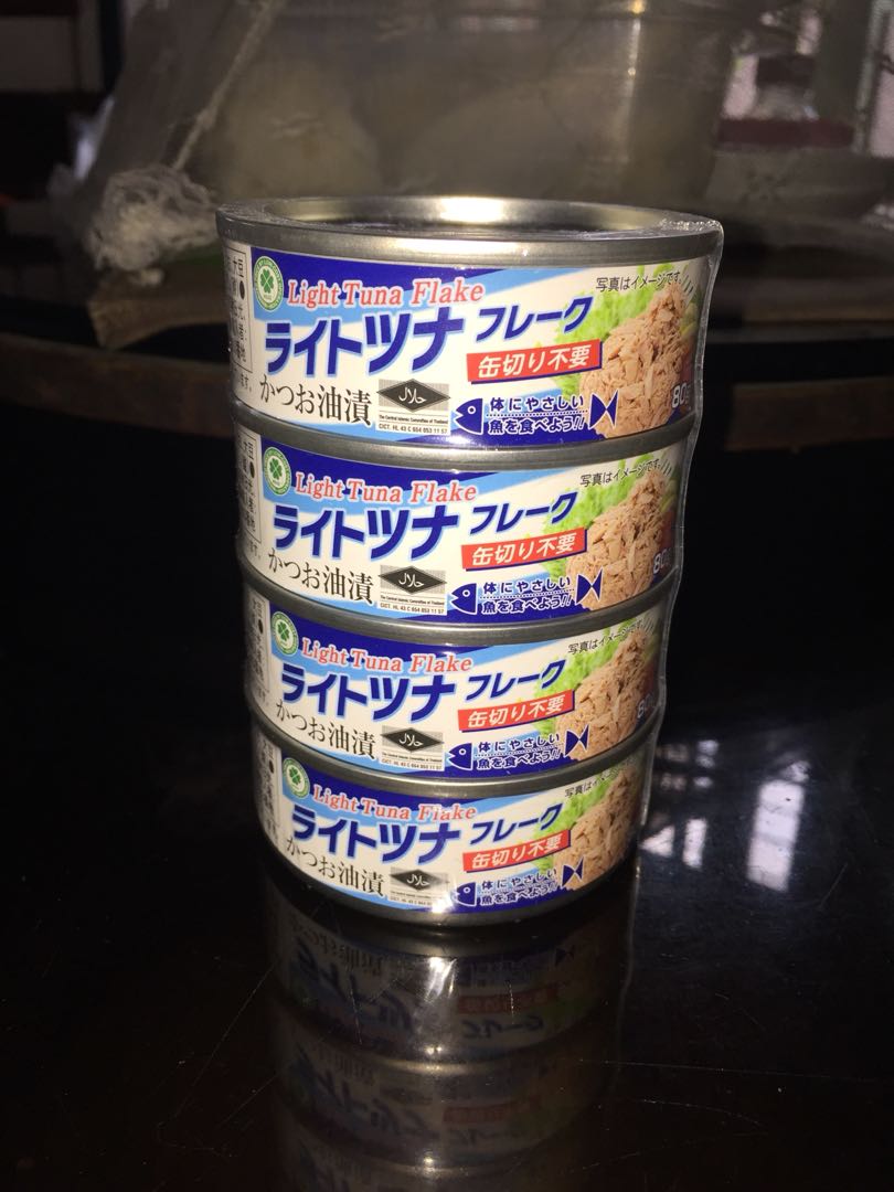 Light Tuna Flake (Canned) (Blue) 80gmX4